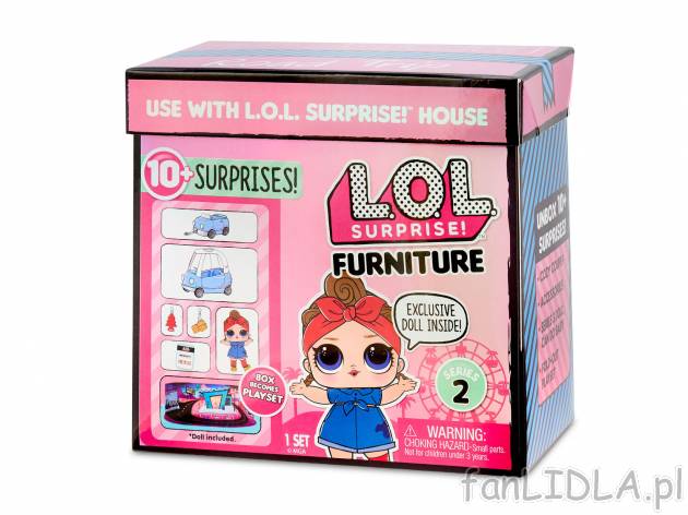 L.O.L. Surprise Mebelki , cena 44,99 PLN 
4 zestawy do wyboru 
- L.O.L. Surprise ...