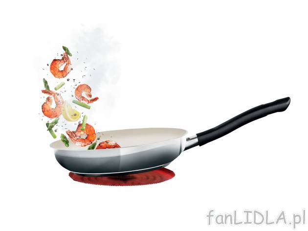 Patelnia z powłoką ceramiczną Ø 24 cm , cena 59,90 PLN 
- Ø 24 cm
- 2 kolory
- ...
