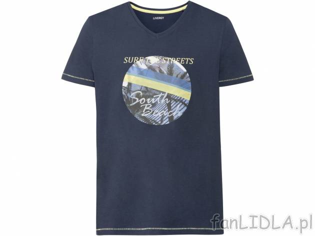 T-shirt męski z bawełny , cena 21,99 PLN 
- rozmiary: M-XL
- 100% bawełny
Dostępne ...