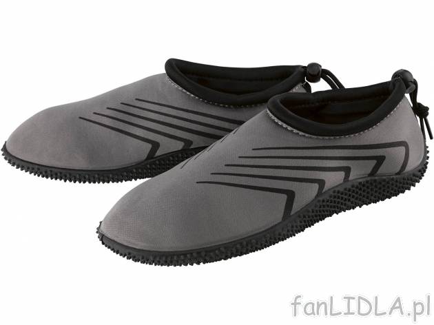 Buty do wody męskie Crivit, cena 22,99 PLN 
- rozmiary męskie: 41-46
- lekkie, ...