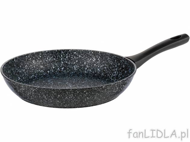 Patelnia aluminiowa CRYSTALTECH 28 cm , cena 69,90 PLN 
- kuty korpus aluminiowy ...