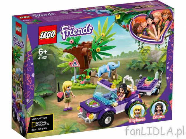 Klocki LEGO 41421 Lego, cena 74,90 PLN  
Na ratunek słoniątku
Opis