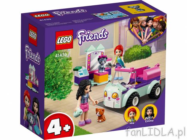 Klocki LEGO 41439 Lego, cena 39,99 PLN  
Samochód do pielęgnacji kotów
Opis