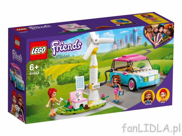 Klocki LEGO 41443 Lego, cena 54,90 PLN  
Samochód elektryczny Olivii
Opis
