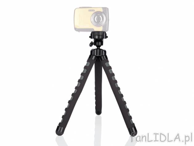 Elastyczny statyw fotograficzny Silvercrest, cena 19,99 PLN za 1 szt. 
- umożliwia ...