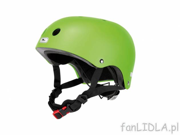 Kask Crivit, cena 59,90 PLN 
- testowany według DIN EN 1078
- rozmiary: S/M, L/XL
- ...