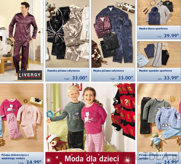 Damska i męska piżama satynowa, męska bluza sportowa, męskie spodnie sportowe, ...