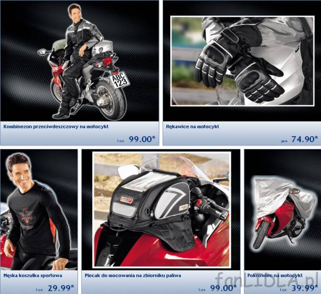 Promocje na motocykl LIDL 2011