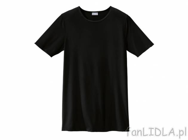 T-shirt męski Livergy, cena 19,99 PLN za 1 szt. 
- dekolt okragły lub w serek ...