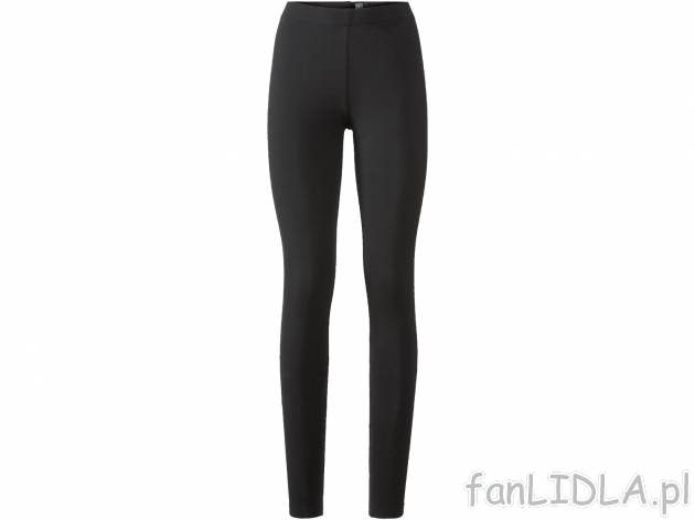 Legginsy damskie z modalem Esmara, cena 19,99 PLN 
- 57% modalu (TENCEL™), 38% ...