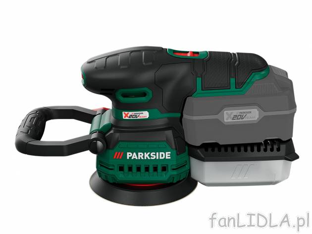 Akumulatorowa szlifierka mimośrodowa Parkside, X20VTeam20 V , cena 119,00 PLN 
- ...