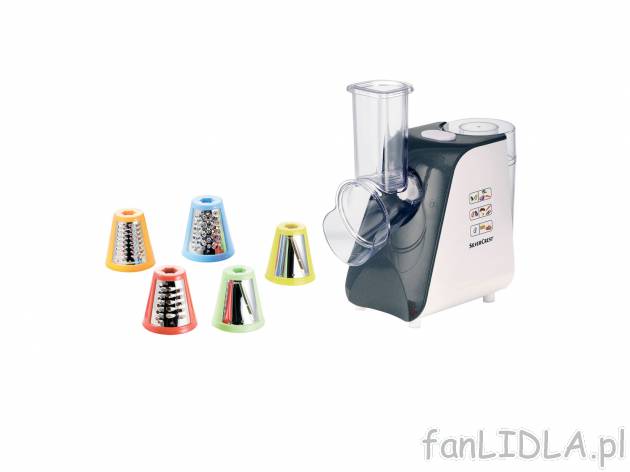 Elektryczna tarka do warzyw 5 w 1, 150 W Silverscrest Kitchen Tools, cena 89,00 ...