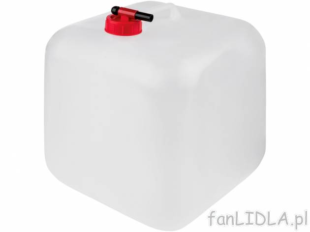Składany kanister kempingowy Crivit, cena 19,99 PLN 
- ok. 28 x 31 x 33,5 cm (szer. ...