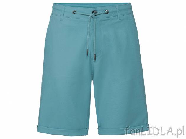 Szorty męskie , cena 34,99 PLN 
- 98% bawełny, 2% elastanu (LYCRA®)
- rozmiary: ...