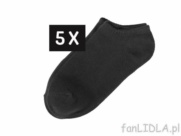 Skarpetki damskie, 5 par , cena 16,99 PLN 
- 2 zestawy do wyboru
- rozmiary: 35-42
  ...