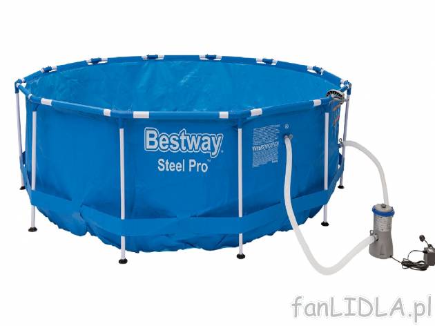 Basen stelażowy Bestway 366 x 84 cm , cena 499,00 PLN 
- szybki i łatwy montaż ...