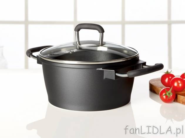 Indukcyjny garnek z odlewu aluminiowego z pokrywą-HIT cenowy Ernesto, cena 99,00 ...