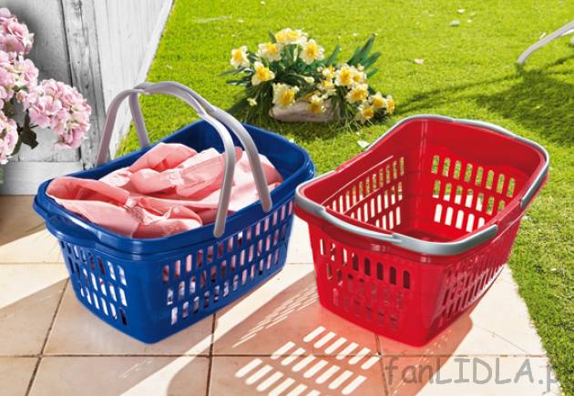 Kosz na pranie cena 16,99PLN 
- z 2 uchwytami ułatwiającymi przenoszenie
- wytrzymałe ...