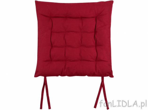 Poduszka 40 x 40 cm , cena 14,99 PLN 
- aż 4 cm grubości
- poszewka: 100% bawełny, ...