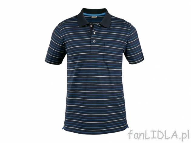 Koszulka polo-HIT cenowy Livergy, cena 22,00 PLN za 1 szt. 
- 8 wzorów 
- Slim ...