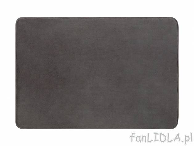 Dywanik łazienkowy , cena 44,99 PLN 
- 60 x 90 cm
- antypoślizgowy sp&oacute;d
- ...