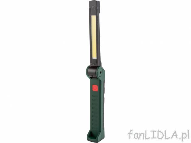 Akumulatorowa lampa robocza COB-LED , cena 49,99 PLN 
- 2-stopniowa (100% / 50%)
- ...
