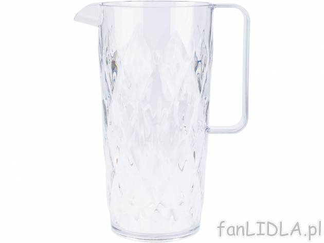 Zestaw dzbanek 1,6 l i 4 szklanki , cena 39,99 PLN 
- przystosowane do mycia w zmywarce
- ...