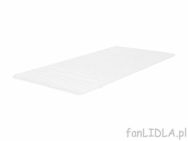 Nakładka na materac 90 x 200 cm Livarno, cena 89,90 PLN 
- chroni materac lub kanapę ...