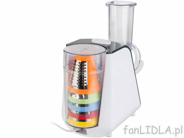 Elektryczna tarka do warzyw 150 W Silverscrest Kitchen Tools, cena 89,00 PLN 
- ...