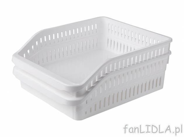 Zestaw organizerów do szafki lub lodówki Ernesto, cena 14,99 PLN 
- przystosowany ...