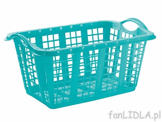Kosz na pranie AquaPur, cena 12,99 PLN za 1 szt. 
- pojemność: ok. 37 l 
- wymiary: ...