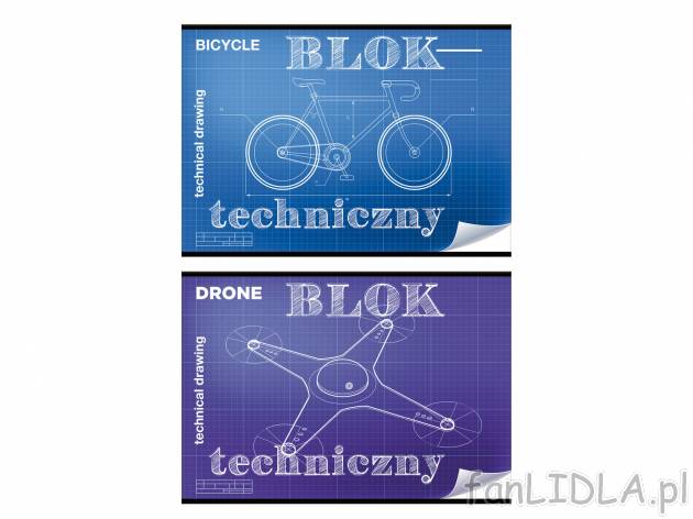 Blok techniczny , cena 0,99 PLN  
2 wzory