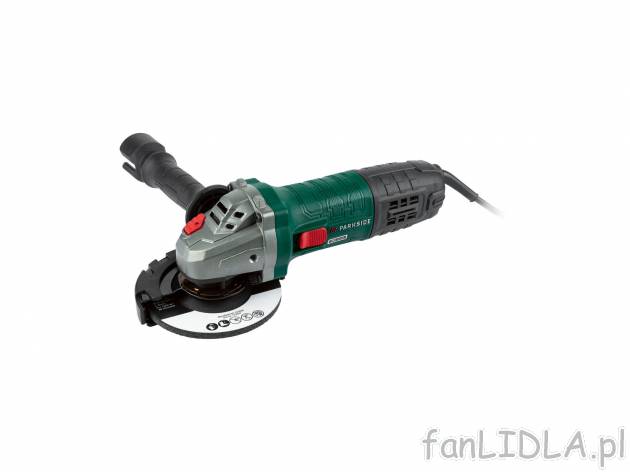 Szlifierka kątowa Parkside750 W , cena 79,90 PLN 
- możliwość stosowania z ...