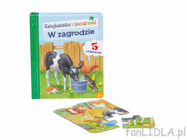 Książka z puzzlami , cena 15,99 PLN  
-  5 wzorów