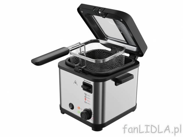 Minifrytkownica 850 W Silverscrest Kitchen Tools, cena 99,00 PLN 
- 24,3 x 20,9 ...