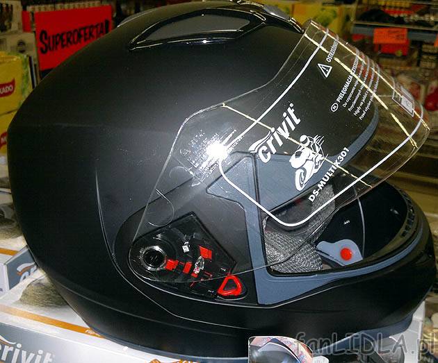 Kask jest dostępny w Lidlu za 229PLN (gazetka z 24 marca 2012). Nazywa się DS-MULTIX301, ...