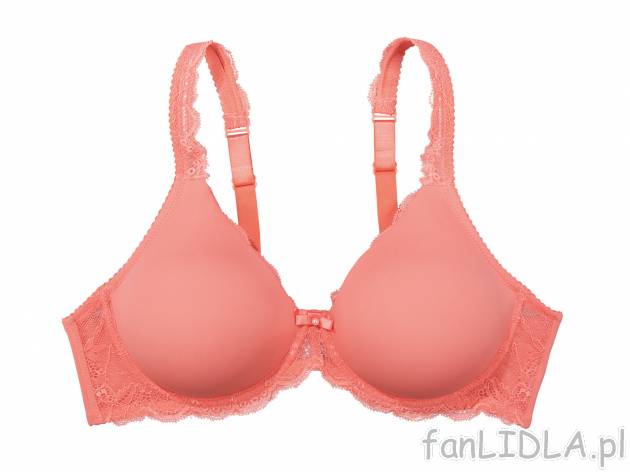 Biustonosz , cena 22,99 PLN 
- rozmiary: 85B, 85C,  85D, 90C
- 3 kolory
- wyprofilowane ...