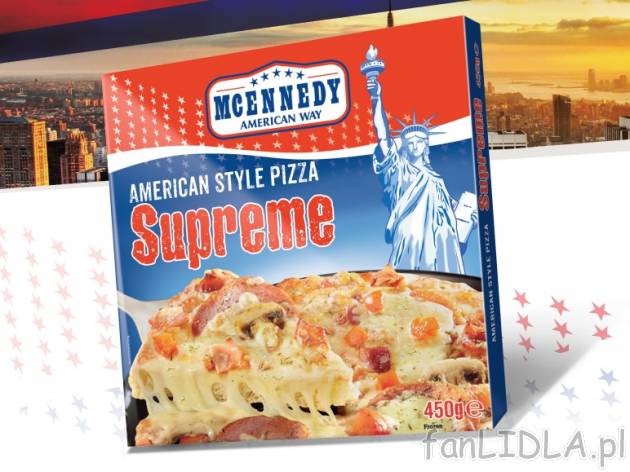 Pizza , cena 5,55 PLN za 450/460 g, 1kg=12,33/12,07 PLN. 
- POZNAJ DWIE WYJĄTKOWE ...