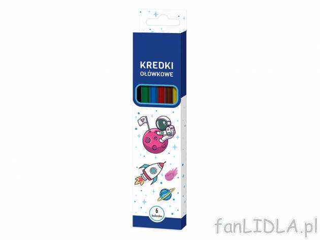 Kredki ołówkowe, 6 szt. , cena 0,99 PLN  

Opis

- polski produkt