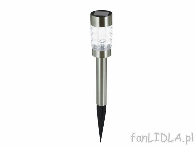 Lampa solarna LED , cena 12,99 PLN 
- 3 wzory
- wytrzymała dioda świetlna LED ...