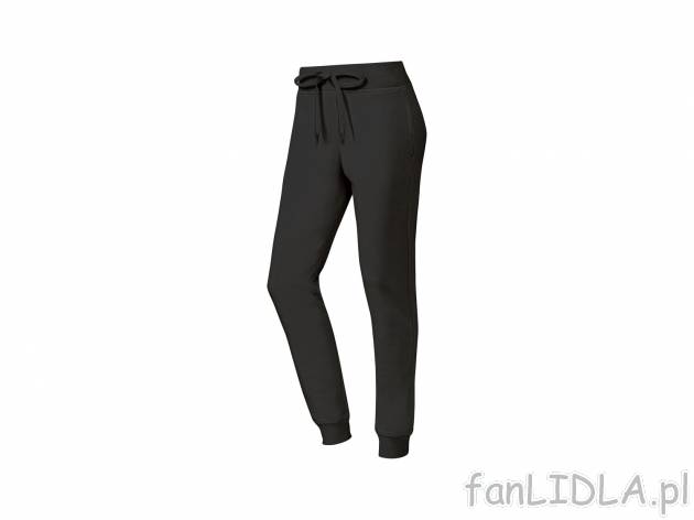 Spodnie dresowe damskie Crivit, cena 29,99 PLN 
- 60% baweły, 40% poliestru
- ...