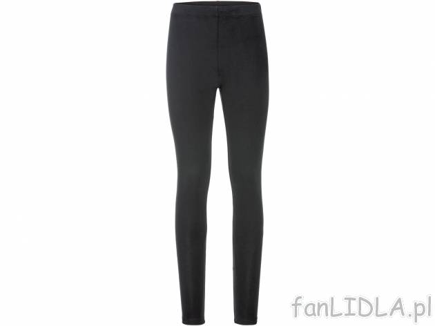 Legginsy damskie Esmara, cena 14,99 PLN 
- 95% bawełny, 5% elastanu
- rozmiary: ...