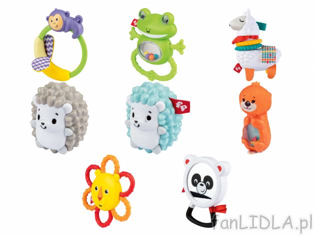 Zabawka sensoryczna Fisher-Price, cena 19,99 PLN 
7 wzorów 
- zabawka-gryzak ...