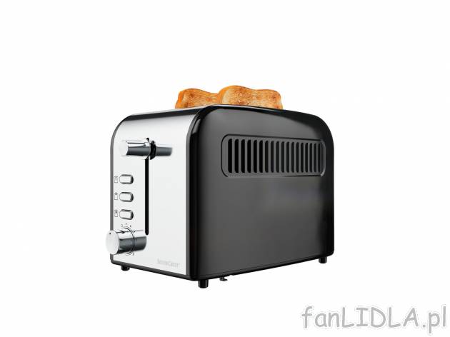 Toster 920 W Silvercrest, cena 49,00 PLN 
różne kolory 
- funkcja rozmrażania ...