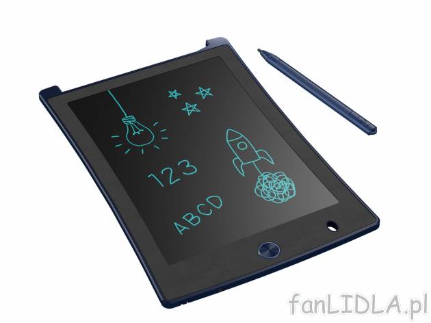 Tablica elektroniczna LCD Silvercrest, cena 24,99 PLN 
3 kolory 
- do notowania, ...
