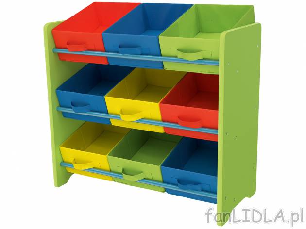 Regał dziecięcy Livarno, cena 99,00 PLN 
- wymiary: 66 x 59,5 x 30 cm
- bezpieczne ...