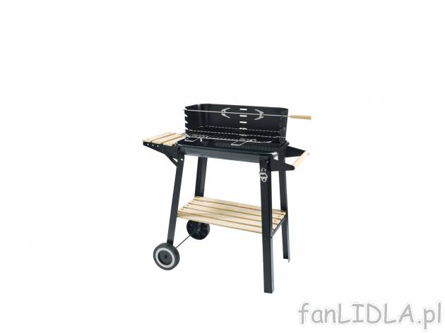 Grill na kółkach , cena 89,90 PLN 
- wymiary: wygodna wysokość robocza do ok. ...