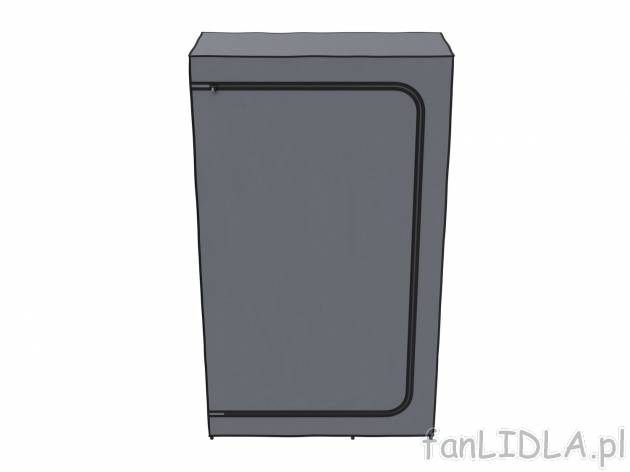 Szafa tekstylna Livarno, cena 69,90 PLN 
- lekka, ok. 2,7 kg
- ok. 174 x 100 x ...