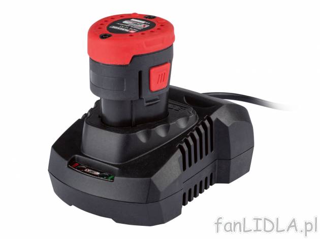 Akumulator 2 Ah, 12 V z ładowarką 50 W , cena 79,90 PLN 
- czas ładowania (przy ...