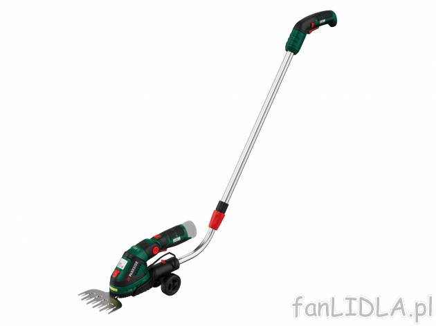 Akumulatorowe nożyce do trawy i krzewów 12 V , cena 139,00 PLN 
- ergonomiczny ...